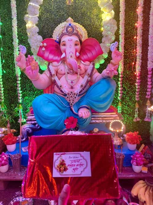 घरगुती गणपती सजावट स्पर्धेला उत्स्फूर्त प्रतिसाद