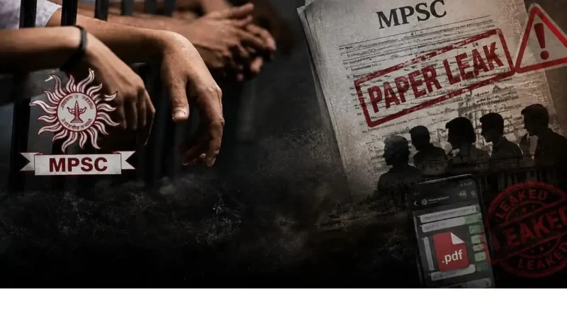 MPSC ड्रग इन्स्पेक्टर पेपरफुटी प्रकरण आरोपी रोहित कोलटक्के आणि मयुर ठाकरे अटक